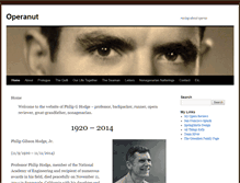 Tablet Screenshot of operanut.net